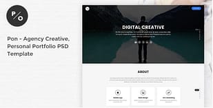 Pon - Responsive Agency Creative