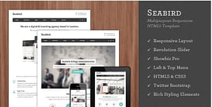 Seabird - Multipurpose Responsive HTML