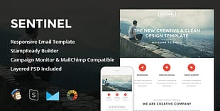 Sentinel - Responsive Email + StampReady