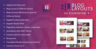 Blog Layouts for Elementor