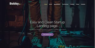 Bobby - Creative Service Landing