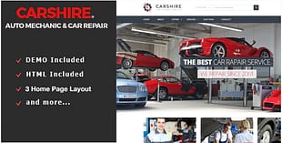Car Shire | Auto Mechanic & Car Repair Drupal 7 Theme