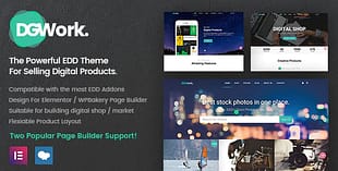 DGWork - Business Theme For Easy Digital Downloads
