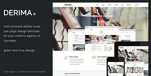 Derima - Creative One Page Multi-Purpose Template