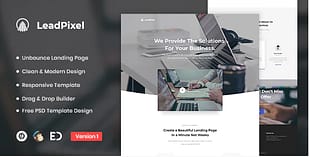 LeadPixel - Agency Unbounce Landing