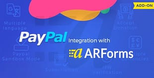 ARForms - PayPal Addon