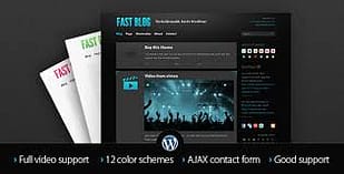 Fast Blog Wordpress Theme