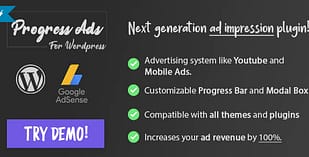 Progress Ads - WordPress Skippable