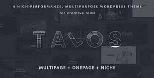 Talos - Creative Multipurpose WordPress