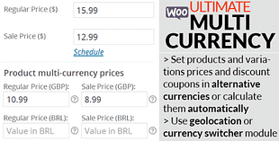 WooCommerce Ultimate Multi Currency