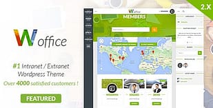Woffice - Intranet/Extranet WordPress Theme