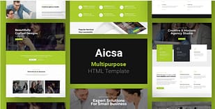 Aicsa - Multipurpose HTML Template