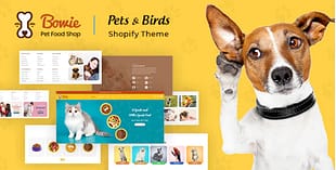 Bowie - Pets, Birds and Dogs Shopify Theme