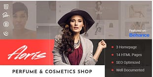 Floris - Perfume & Cosmetics Shop HTML Template