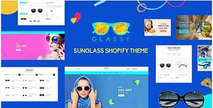 Glassy - Sunglass, Luxury Store Shopify Theme