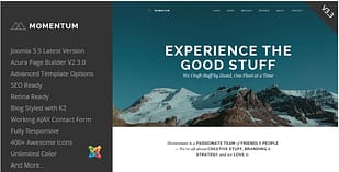 Momentum - Simple Creative OnePage
