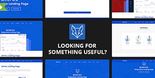 Onepage Business WordPress Theme - Minfox