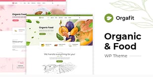 OrgaFit - Organic and Health WordPress Theme