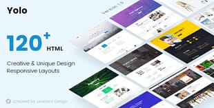Yolo - Responsive Multi-Purpose HTML Template