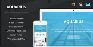 Aquarius - Corporate Email Template
