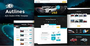 Autlines - Autodealer HTML Template