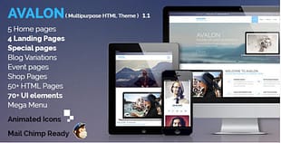 Avalon - Commerce Multipurpose HTML