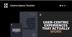 CRE8 Creative Agency HTML
