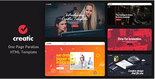 Creatic - One Page Parallax