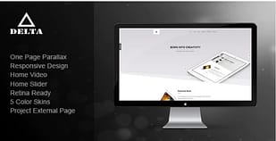 Delta - Responsive One Page