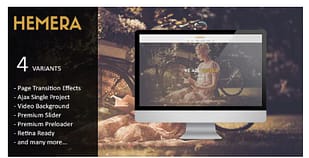 Hemera - Responsive Unique HTML
