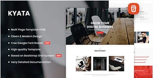 Kyata - Multipurpose HTML5 Template