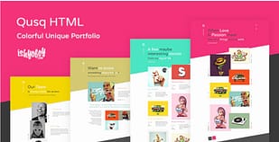 Qusq HTML - Colorful Unique