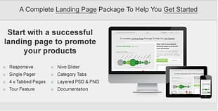Start. Responsive Landing Page