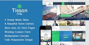 Tisson - Multipurpose HTML Theme