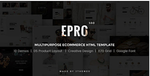 ePro - Multipurpose Ecommerce Template
