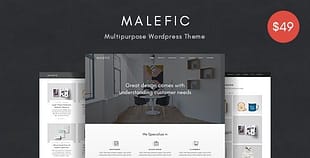 Malefic One Page Responsive