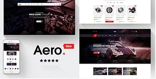 Aero - Car Accessories Responsive