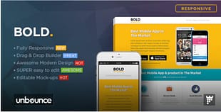 BOLD - Unbounce App Landing