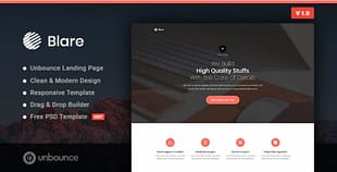 Blare - Business Unbounce Landing