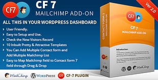 CF7 7 Mailchimp Add-on