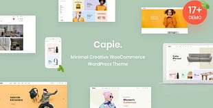 Capie - Minimal Creative WooCommerce WordPress Theme