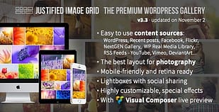 Justified Image Grid Premium
