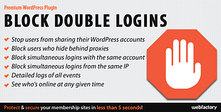 Block Double Logins - Protect
