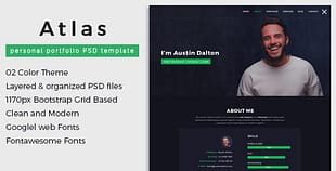 Atlas - Personal Portfolio Template