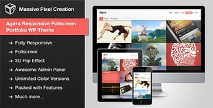 Agera Responsive Fullscreen Portfolio