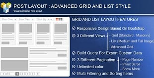 Advance Post Grid/List with
