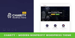 Charity - Nonprofit WordPress Theme
