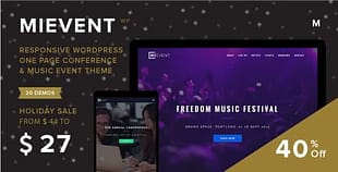 MiEvent - Responsive Event And