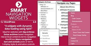 Smart Navigation Widgets