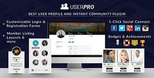 UserPro User Profiles with